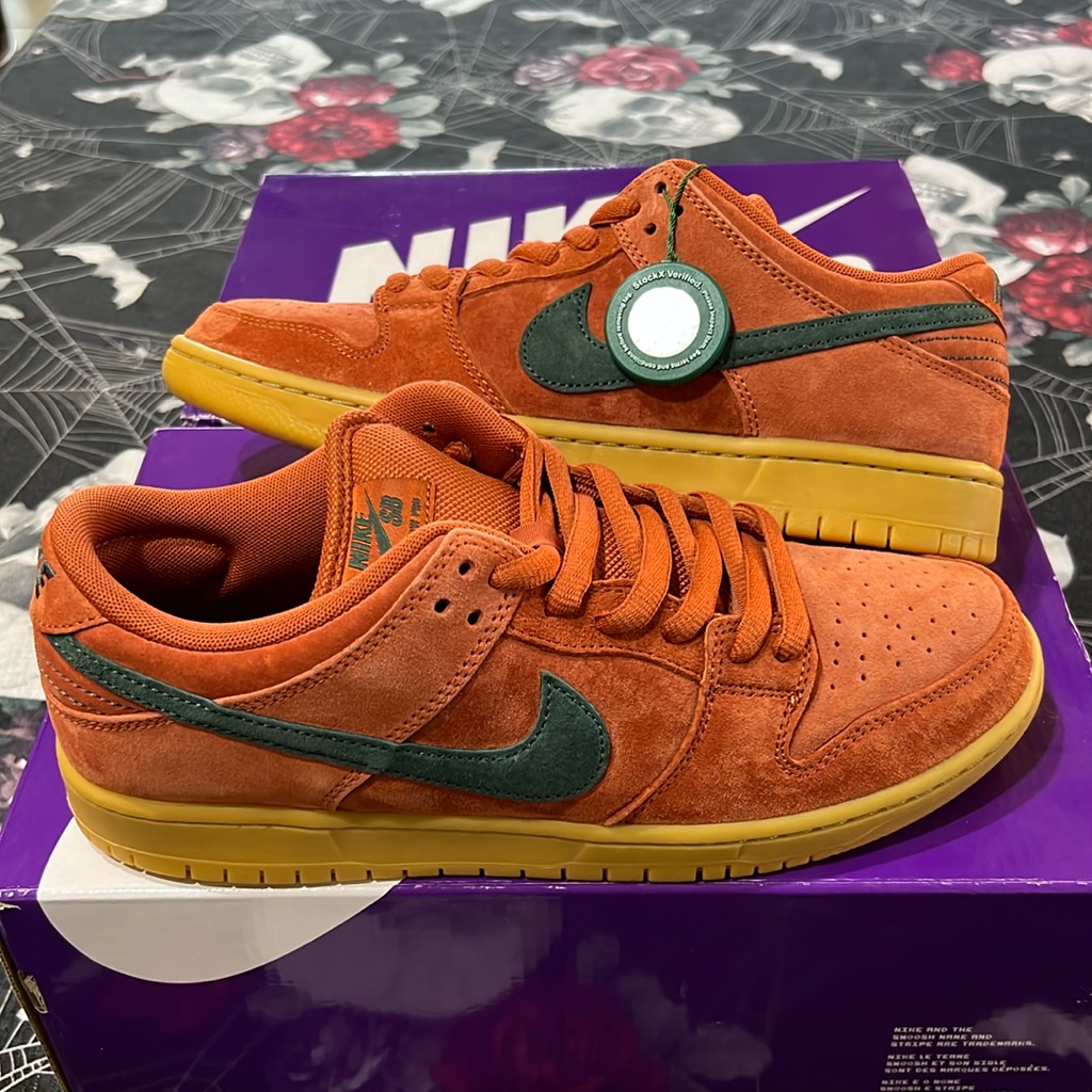 Nike Shoes | Ds 2024 Nike Sb Dunk Low “Burnt Sunrise” Skate Sneakers Shoes Mens 8 9 9.5 10.5 | Color: Brown/Orange | Size: Various