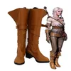 Cirilla Fiona Elen Riannon Ciri Cosplay Stiefel Braun Schuhe Nach Maß Irgendeine Größe Für Frauen