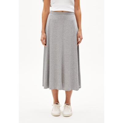 ILENIAA LARAA MIDI SKIRT - Frauen Loose Fit Rock - grau (Größe: M) Image