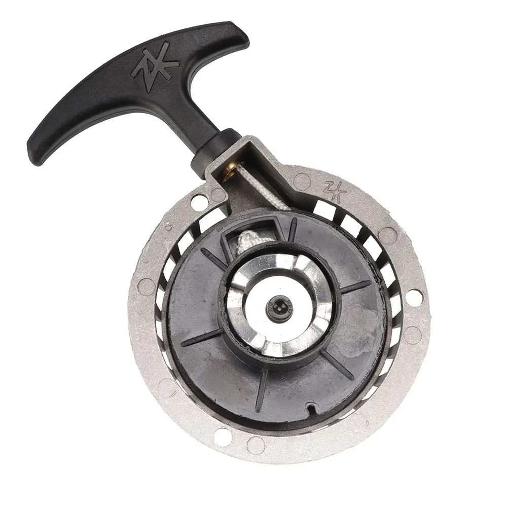 1 STÜCK 2 Stoke Pocket Bike Easy Pull Starter für 49cc Mini Moto ATV Quad Dirt Pit Bike Aluminium Pull Starter Startschalter Zünder Image