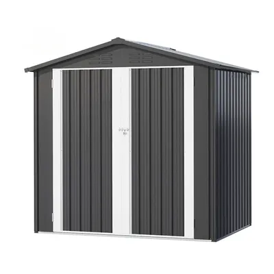 Outdoor tool shed courtyard garden storage room simple modular house terrace activity mobile cabin