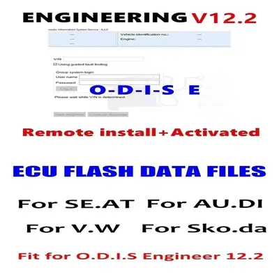 2024 Odis Engineering Flashdaten Ecu Firmware Flash Data Files V.w A.udi For S.eat For S.koda +