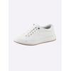 Sneaker ANDREA CONTI, Damen, Gr. 37, weiß, Leder, Rindsleder, Glattleder, modisch, Schuhe