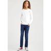 Skinny-fit-Jeans LEVI'S KIDS "LVB-510 SKINNY FIT JEANS", Jungen, Gr. 3/98, N-Gr, blau (machu picchu), Denim/Jeans, Obermaterial: 80% Baumwolle, 19% Polyester, 1% Elasthan, casual, skinny fit, Jeans, for BOYS