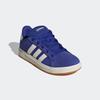Sneaker ADIDAS SPORTSWEAR "GRAND COURT 00S KIDS", Gr. 32, blau (semi lucid blau, sanftes weiß, gum10), Leder, Synthetik, sportlich, Schuhe, Design auf den Spuren des adidas Superstar
