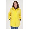 Regenjacke DEPROC ACTIVE "Friesennerz ELLESMERE WOMEN", Damen, Gr. 36/38 (M), gelb, Obermaterial: 100% Polyurethan;Futter: 100% Polyester, casual, figurumspielend, Langarm gerader Abschluss mit Druckknopf, Jacken, auch in Großen Größen erhältlich