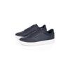 Sneaker TOMMY HILFIGER "TH BASKET CORE LTH PINPERF", Herren, Gr. 44, blau (dunkelblau), Leder, Lederimitat, Textil, sportlich, Schuhe, Freizeitschuh, Halbschuh, Schnürschuh mit gepolstertem Schaftrand