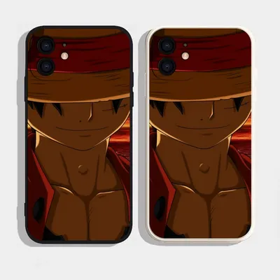 Epc L-Luffy Anime One P-Piece Handyhülle Silikon weich für IPhone 16 15 14 13 12 11 Plus Pro Max Plus
