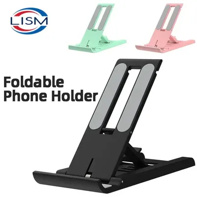 Foldable Desktop Phone Holder Portable Mini Moblie Phone Stand For Xiaomi iPhone Samsung Mobile Phone Support Telephone Holder