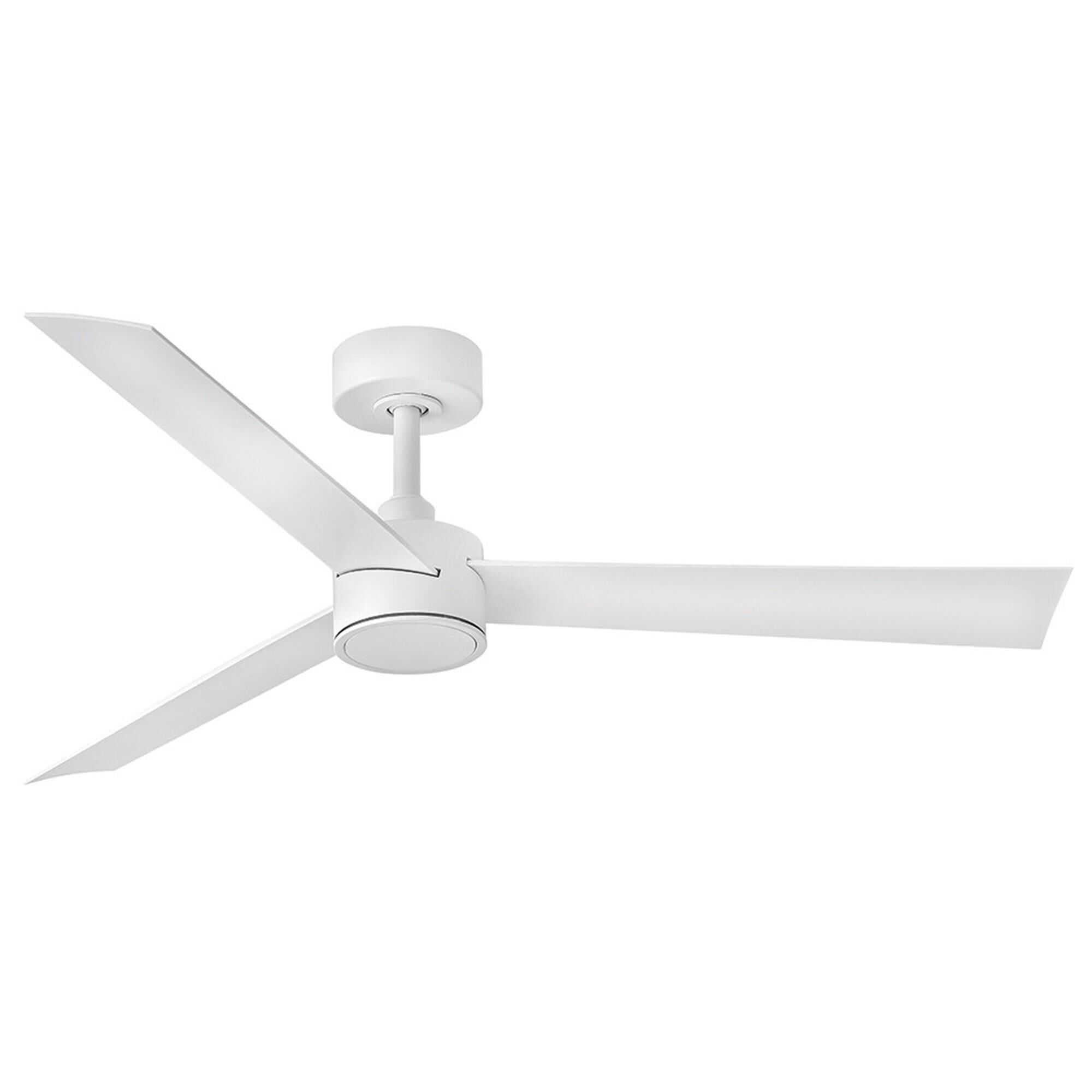 Hinkley Lighting Speck 52 Inch Flush Mount Fan with Light Kit - 907452FMW-LDD