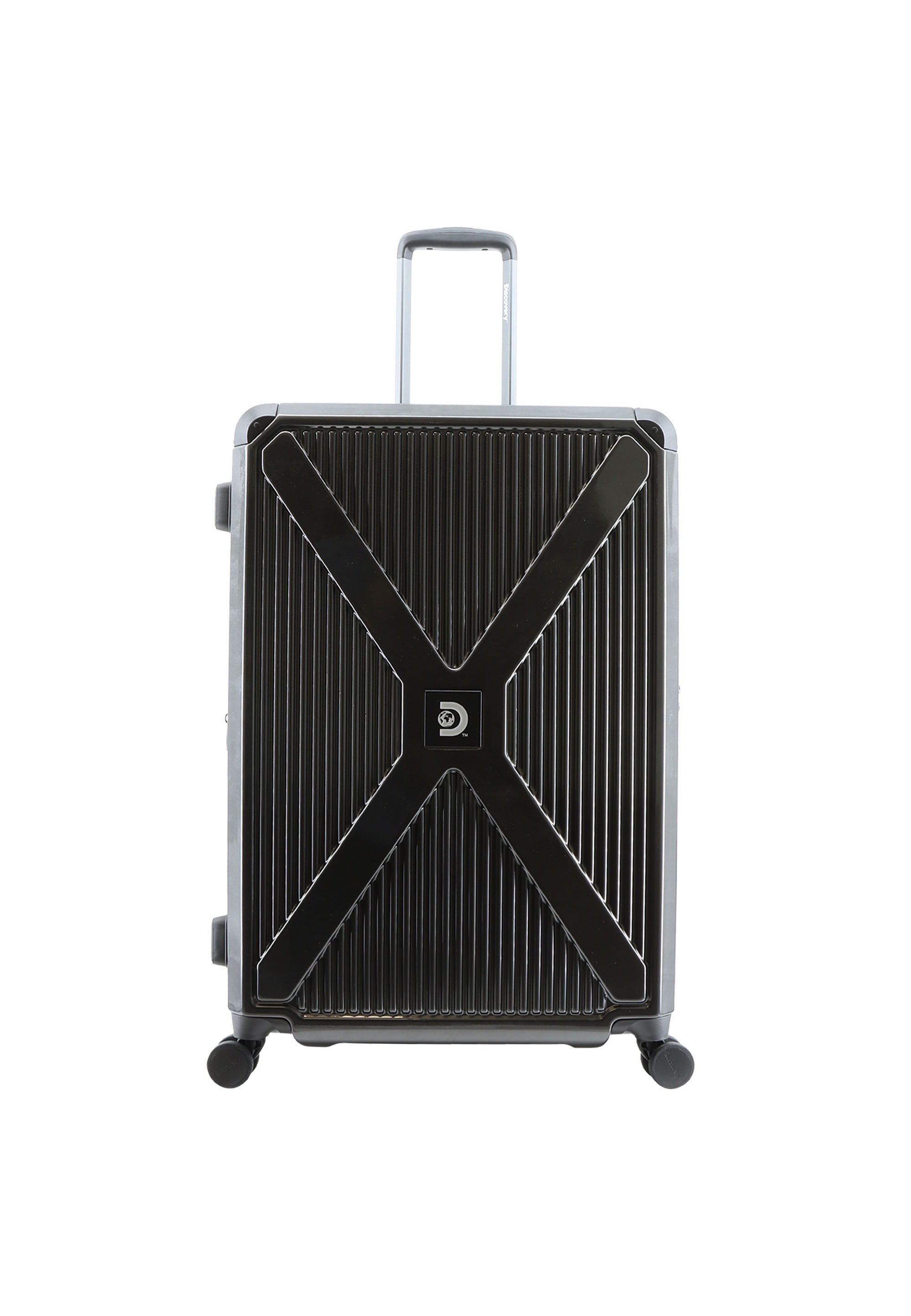 Koffer DISCOVERY "Crossroad", Gr. B/H/T: 54 x 76,5 x 32, schwarz, Polyester, sportlich, Koffer, Polycarbonate Material Image