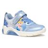 Sneaker GEOX "J FADINLIGHT GIRL Blinkschuh", Kinder, Gr. 31, blau, Textil, Synthetik, modisch, Schuhe, Disney Sneaker, Klettschuh mit Glitzer und Cinderella Motiv, Blinki