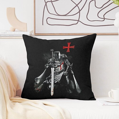 Vintage dekorative Wurfkissenbezug 1 Stk. Unabhängigkeitstag amerikanische Flagge Nationale Flagge Weicher quadratischer Kissenbezug Kissenbezug für Schlafzimmer Wohnzimmer Sofa Couch Stuhl Khaki Image