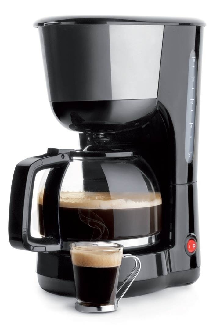 Lacor – 69278 – 1000 W Filterkaffeemaschine, 1,25 Liter, 16 Tassen – Schwarz Image