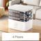 TEMU Multi-tier Storage Box - Sturdy, Travel-friendly, And Water-resistant Container With A Handle For Household, Travel, And Office Necessities - And Tag, Storage Boxes For Organizing