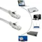 Router-Computerkabel mit RJ-45-Anschluss, Netzwerkkabel, 100 Fuß Internet-Netzwerk-Patchkabel für PC, Router-Computer