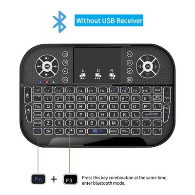Mini Wireless Tastatur A8 Hintergrundbeleuchtung 2,4G Bluetooth Mini Tastatur Fliegende Maus Air Mouse Fernbedienung Touchpad für Android TV Box