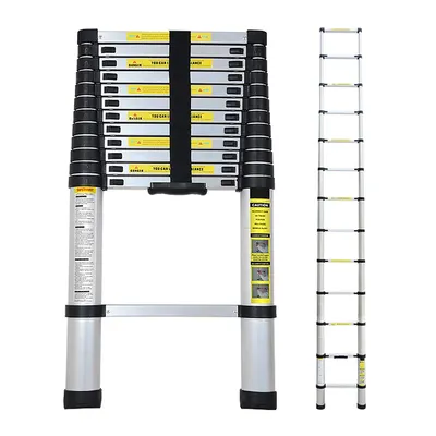 4.1m 4.4 Meters 14/15 Steps Aluminum Ladders Portable Straight Ladder Household Folding Extension Telescopic Ladders Stepladder