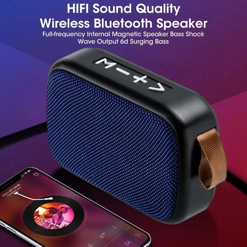Barre de son portable sans fil, batterie 500mAh, Bluetooth 5.0, sport extérieur et intérieur, HIFI, haut-parleurs personnalisés de haute qualité