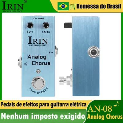 IRIN AN-08 Electric Guitar Effect Pedal Analog Chorus Circuit Chorus Effects True Bypass Pedal