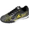 Fußballschuh JAKO "J-ST Stepover", Gr. 32, gelb (jet schwarz, neon gelb), Synthetik, mehrfarbig, sportlich, Schuhe