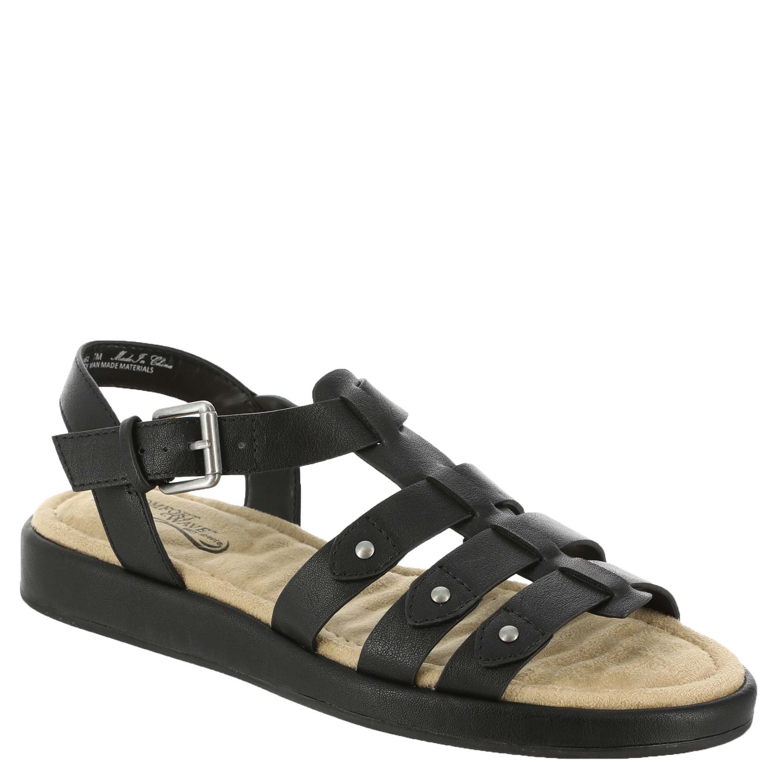 Easy Street Chirp - Womens 8.5 Black Sandal W