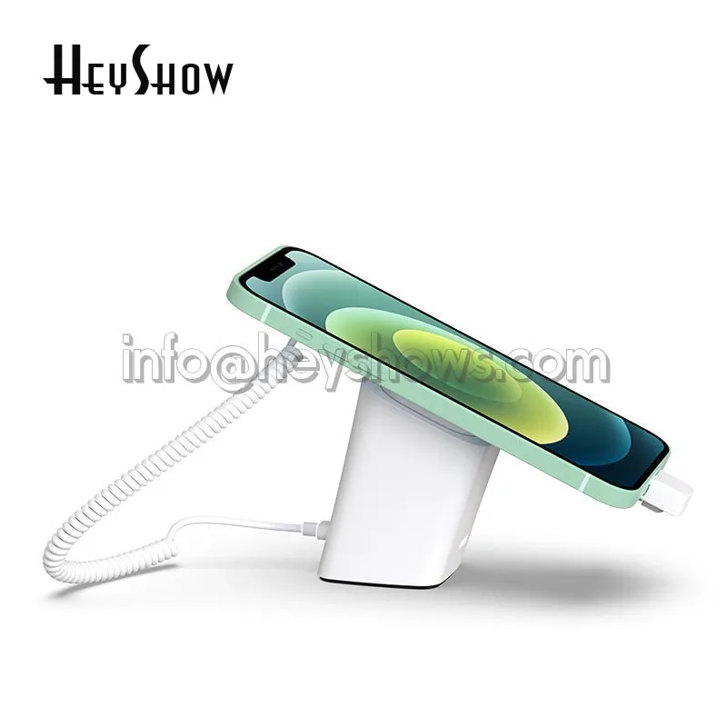 Nouveau présentoir de sécurité pour téléphone portable, support antivol pour Smartphone, système d'alarme anti-cambriolage pour spectacle de magasin de téléphone de détail