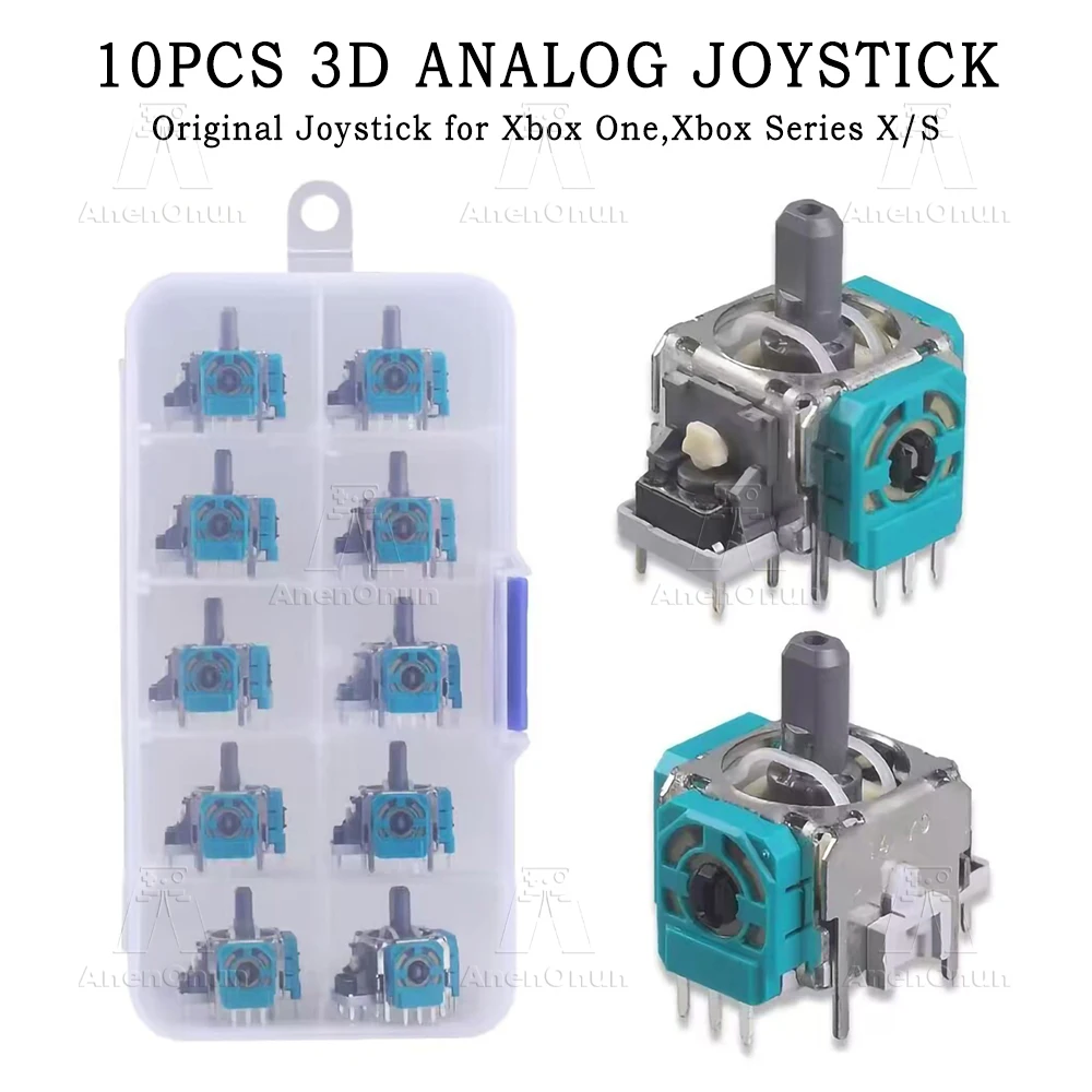 10PCS Original ALPS Joystick 3D Analog Thumbstick Replacement Repair Part for Xbox One/Xbox Series X/Xbox Series S Controller