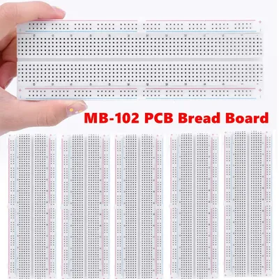 10-1PC MB-102 Prototyp PCB Solderless Breadboard Solderless Breadboard Protoboard Circuit PCB DIY Image