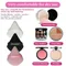 6 stücke Großhandel Kosmetik Schwamm Puff Schwamm Kosmetik Schwamm Make-Up Zubehör Foundation Make-up Schönheit Werkzeug Puderquaste