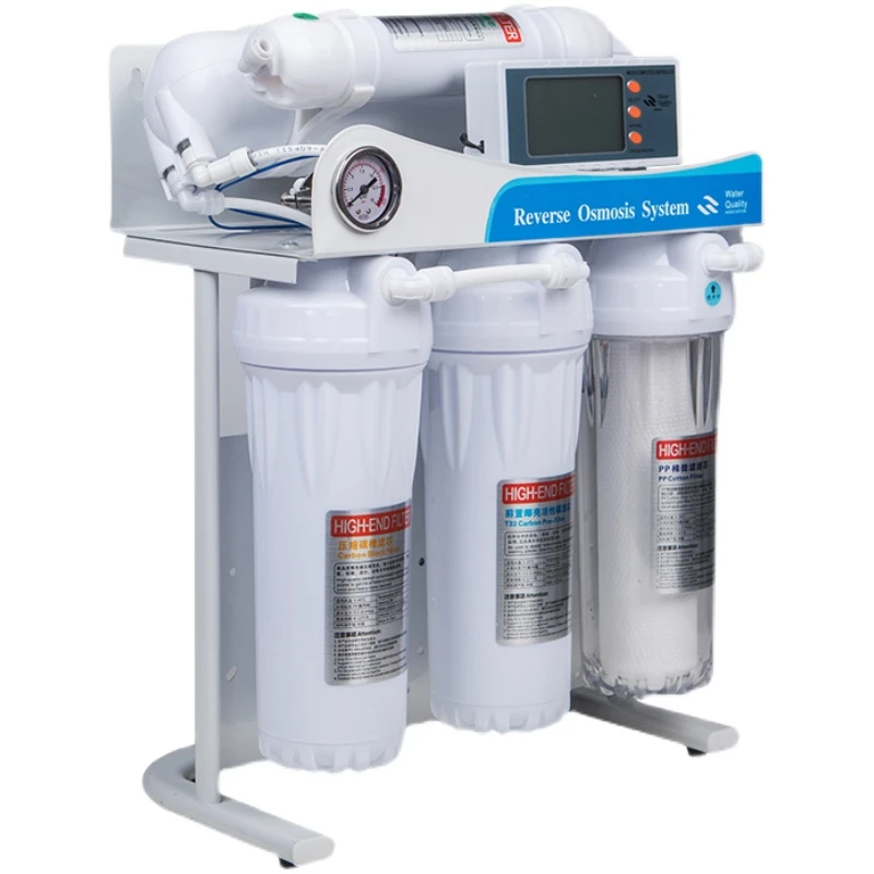600 g/800 g, eimerfreie Filterung, Ro Umkehrosmose-System, Filtersystem, Aquarium-Filtersystem, intelligenter automatischer Wasserfilter, Stufe 5 Image