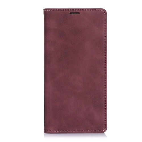 Handy Hülle Handyhüllen Für iPhone 17 Pro Max 17 Air 16 15 14 Pro Max Plus 16e 13 12 11 Pro Max Mini Flip-Cover Mit Ständer Magnetisch Kartenfach Retro TPU PU-Leder Image