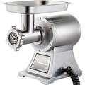 Mophorn - Tritacarne elettrico commerciale, 1100W, 1,5HP, 220RPM, acciaio inossidabile, tritacarne