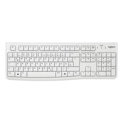 Logitech Kabelgebundene Tastatur »K120« weiß weiß, 45x2.35x15.5 cm