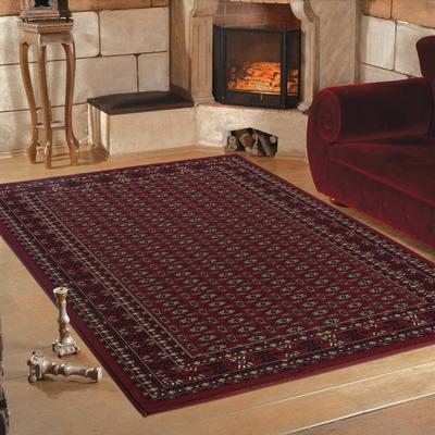 Teppich AYYILDIZ TEPPICHE "Marrakesh 351", rot, B:160cm H:12mm L:230cm, Kunstfaser, Teppiche, Wohnzimmer