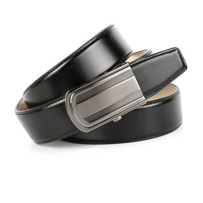 Ledergürtel ANTHONI CROWN, Damen, Gr. 115, schwarz, Leder, unifarben, Gürtel, Businessgürtel Image