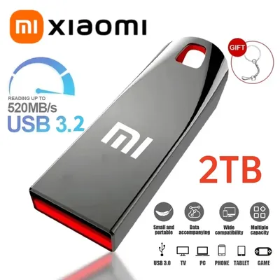 Xiaomi Mijia 2 TB USB 3.2 Metall-Flash-Laufwerke Hochgeschwindigkeits-Stick 1 TB 512 GB 256 GB Image