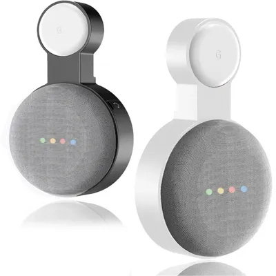 Outlet Wand Halterung Für Google Hause Nest Mini Stimme Assistent Stecker Halter Halterung In Küche Schlafzimmer Tragbare Audio Stand Dropship Image