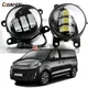 2 X Gruppo fendinebbia Auto Anteriore LED Fendinebbia Luce di marcia diurna 30W 6000LM Per Citroen