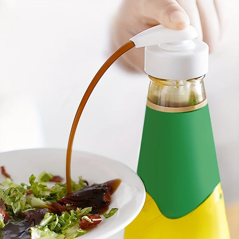 Küchen sauce Extruder, Haushalts ölverbrauch Druckpumpe nkopf, Austern ölpresse Mund, Küchen utensilien Image