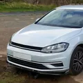 Per VW Golf 7 TDI TSI TGI E-Golf Variant 2012-2016 auto paraurti anteriore Lip Spoiler Splitter diffusore labbro anteriore Spoiler Cap Bodykit