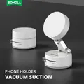 Bonola Supporto per telefono con aspirazione magnetica sottovuoto Supporto per telefono da doccia pieghevole per auto/palestra/specchio/liscio compatibile con iPhone/Android