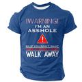 T-shirt humoristique et offensant pour hommes T-shirt drôle avec argot à manches courtes T-shirt impression 3D col rond mode quotidienne vêtement de rue noir blanc rouge été printemps vêtements S M L