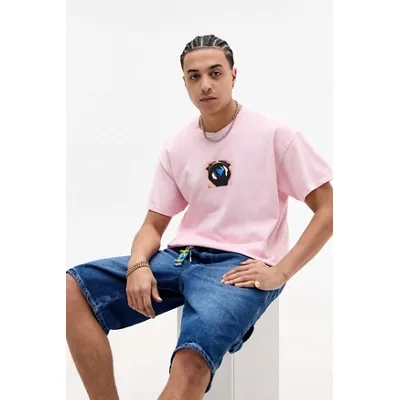 UO You Suck Mystic Ball T-Shirt - Pink L at Urban Outfitters