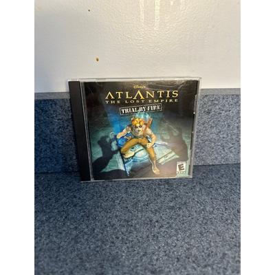 Disney Video Games & Consoles | Disney's Atlantis The Lost Empire Trial By Fire Pc Cd Rom Game 2001 | Color: Blue/Yellow | Size: Os