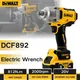 Dewalt DCF892 Chiave elettrica senza spazzole da 1/2 pollici 812N.m Avvitatore a percussione a batteria Coppia elevata Utensili elettrici per riparazioni auto a tre velocità