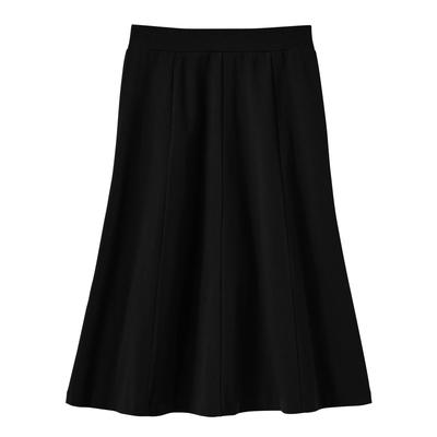 Blair Women's Soft Knit Skirt - Black - PS - Petite