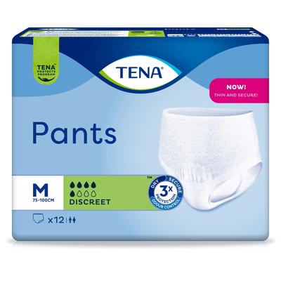 Tena Pants Discreet M bei Inkontinenz 6x12 St Einweghosen Image