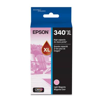 Epson 340XL Claria Photo HD Cartridge for Expression Photo XP-8800 (Light Magenta T340XL620-S