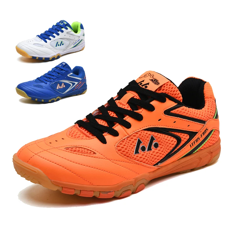 Herren Tischtennis-Sneaker für Damen, rutschfeste Tischtennis-Trainingsschuhe für den Außenbereich, atmungsaktive Mesh-Badminton-Schuhe, Paar-Tennisschuhe Image